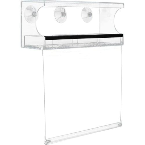 Window Bird Feeder Removable Seed Tray with Strong Suction Cups Drainage Holes for Up-Close Indoor Bird Watching Gifts