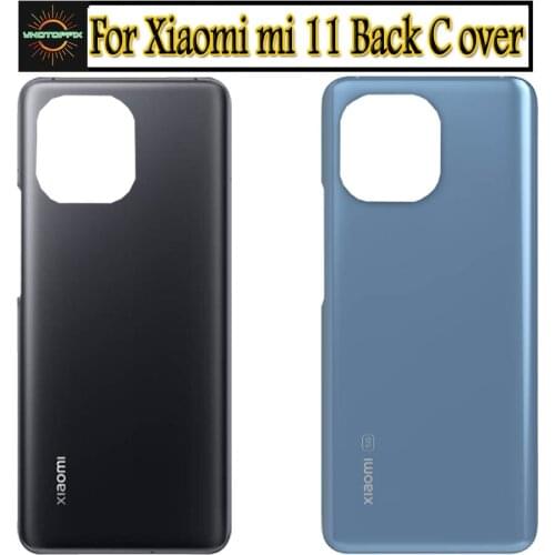 Original Back Cover Glass For Xiaomi Mi 11 Battery Cover Housing Door Cases For Xiaomi mi 11 Back Cover back Replacement