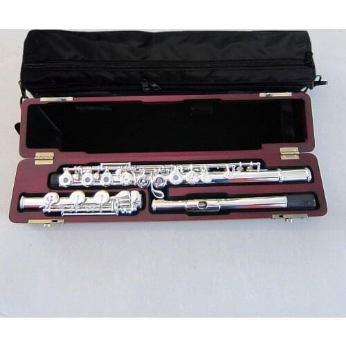 16 /17 holes C key+E 925 Silver flute head, French button