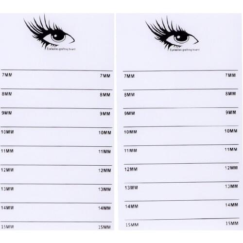 2x Acrylic False Lash Glue Pallet Eyelash Extension Stand Holder Board Plate