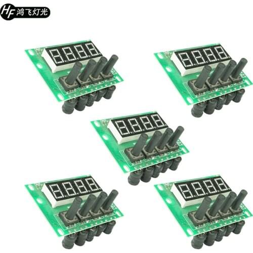 5 PCS RGBWAUV Led Par Light Motherboard Repair Parts 12v/24v Led Waterproof Par Light Control Module