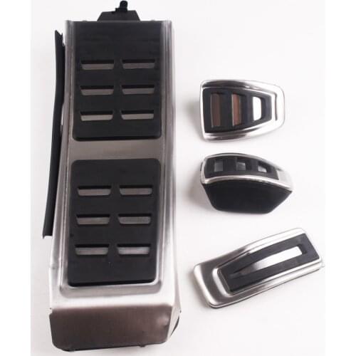 Car Fuel Brake Footrest Pedal case For Audi A4 A4L A6L A7 S7 A8 S4 RS4 A5 S5 RS5 8T Q5 SQ5 8R Manual Car