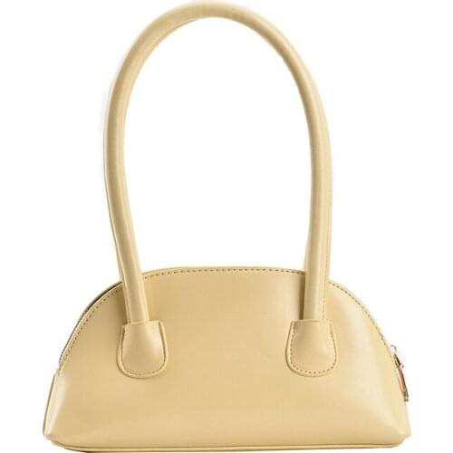 Brand Designer PU Leather Womens Handbag Fashion Simple Crossbody Bag Small Hobos Tote