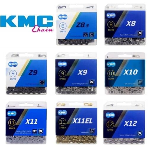KMC Original Z8.3 X8 X9 Z9 X10 X11 X11EL X12 Chains 116 118 126L Link MTB Bicycle Chain 6 7 8 9 10 11 12 Speed Chain Cutter Tool