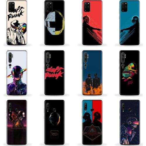 Daft punk Phone Case for SAMSUNG A51 52 50 71 31 21 S 21 ultra 20 fe plus XIAOMI redmi note 10 8 9 pro HUAWEI P 30 40 lite