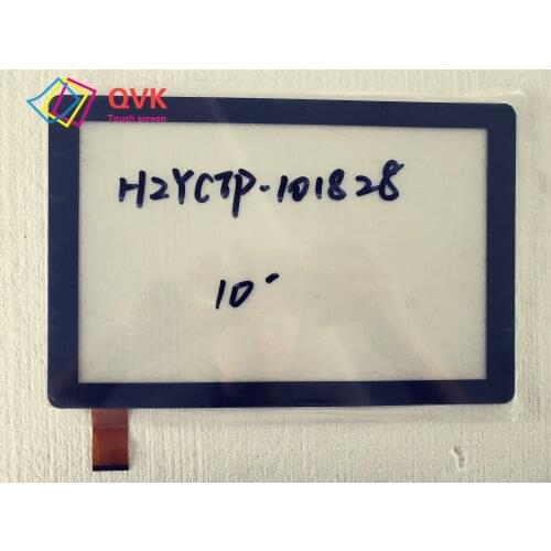 Black touch screen P/N HZYCTP-101828 BLACK Tablet Capacitive Touch Screen Panel Repair Replacement Parts Free Shipping
