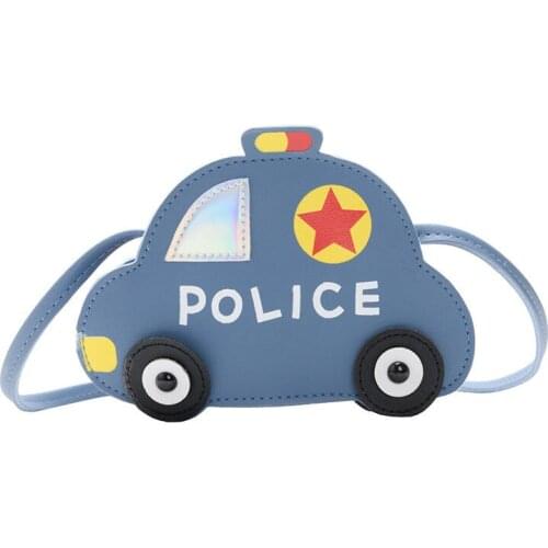 3D PU Children Messenger Bags Infant Leather Shoulder Bags Mini Car Kids Crossbody Bags Cute Coin Purse for Girls Boys Handbags