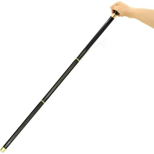 Men Wood Wooden Cane Walking Stick Round Head 3-Sections Foldable Stick Vintage Gentle Canes Camping Trekking Gentleman Stick