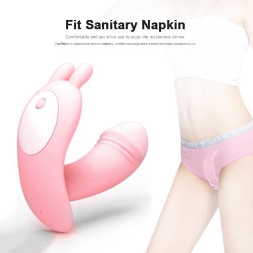 Remote Control Thrusting Dildo Vibrators Panties for Women Clitoris Stimulator Adult Sex Machine Female Masturbator Vagina Toy