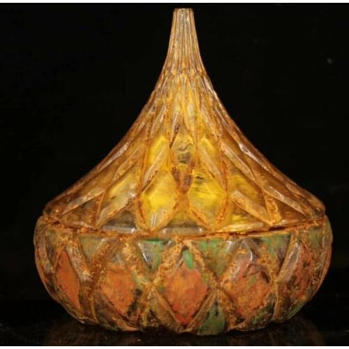 China Ancient temple Ground palace King Kong Buddhist monk supreme relic tank