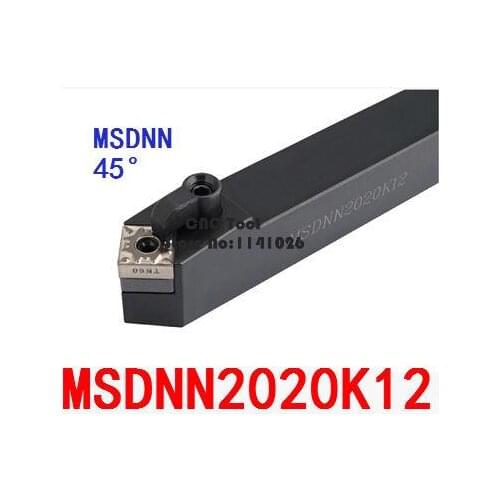 MSDNN2020K12 20*20*125mm Metal Lathe Cutting Tools,CNC Tool Cylindrical turning tool, External Turning Tool,Type MSDNN