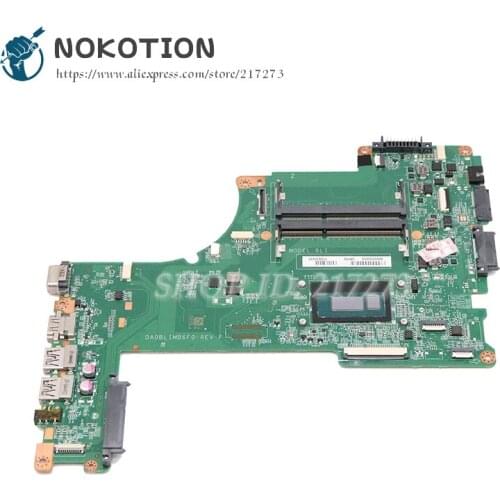 NOKOTION A000296890 DA0BLIMB6F0 For TOSHBA Satellite L55T-B L55-B L55T laptop motherboard i5-4210U CPU DDR3