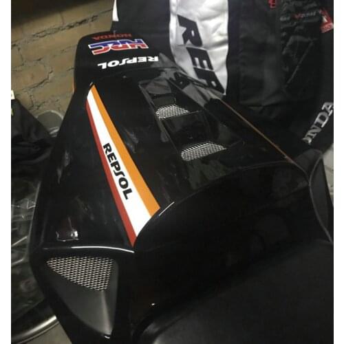 Motorcycle Pillion Rear Fairing Seat Cowl Cover For 2004 2005 2006 2007 Honda CBR1000RR CBR 1000 RR Red Black Carbon