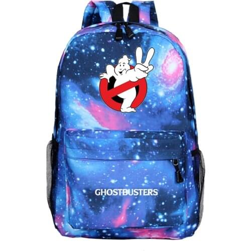 Ghostbuster Students Back to School Rucksack Fashion New Pattern Backpack Beautiful Men Women Boys Girls Travel Mochila