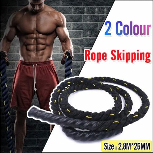 Multi-function Skipping Ropes Heavy Jump Rope Crossfit Weighted Battle Indoor Outdoor Power Training Fitness Home Gym Equipment