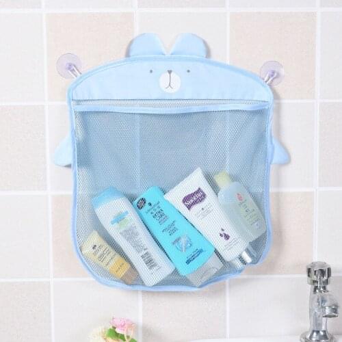 Bathroom Sucker Storage Bag Toiletries Underwear Socks Organizer Box Breathable Mesh Makeup Bags