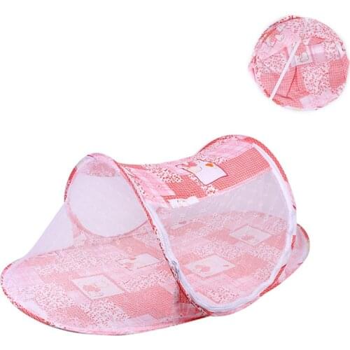 Convenient Portable Baby Crib With Netting Outdoor Newborn Baby Play Tent Breathable Folding Baby Crib Travel Cot