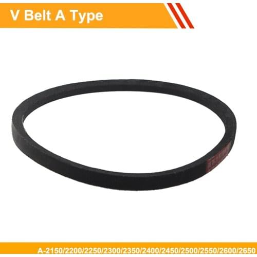 V Belt A Type A-2150/2200/2250/2300/2350/2400/2450/2500/2550/2600/2650 Drive V Belt for Compressors