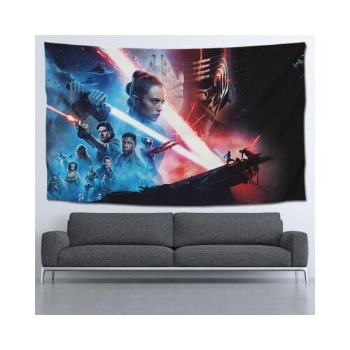 High Quality Star-War Series Wall Hanging Curtain Wall Decorations Blanket Sci-fi Decor Throws Blankets Tapestry Tablecloth