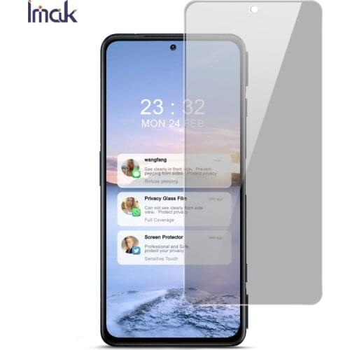 BlackShark 4 Pro 5G Glass IMAK Privacy Anti Glare Tempered Glass Front Screen for Xiaomi Black Shark 4 Tempered Glass Shark4