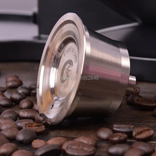Factory Outlet infinitely repeated use Nescafe Dolce Gusto coffee capsules can be filled with stainless steel