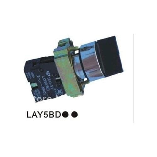 10pcs BD33 New 3 Position 2N/O Maintained Select Selector Switch