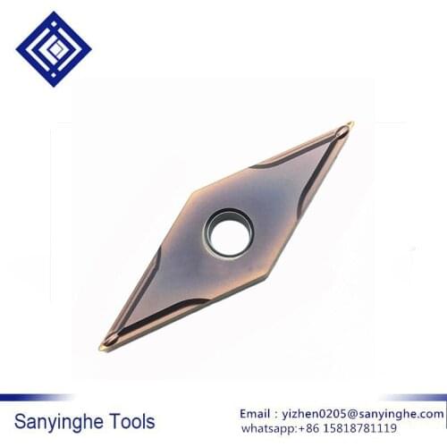 Free shipping High quality 10pcs/lots VNMG160402N-SU AC530U cnc carbide turning inserts cnc blade lathe cutter tool