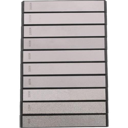 10Pcs Set Diamond Whetstone Knife Sharpener for Ruixin Edge Sharpener