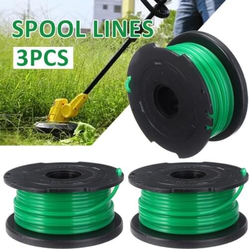 3pcs Lawn Mower Replacement Kits For Black & Decker GL7033 GL8033 GL9035 Garden Grass Trimmer Head