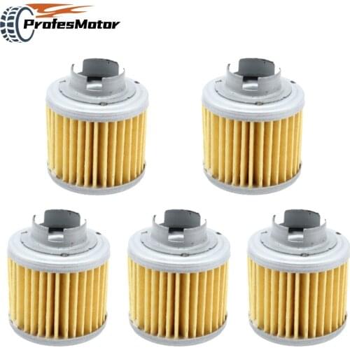 5pcs/pack Motorcycle Oil Filter For YX 150cc 160cc Zongshen 190cc ZS190 Engine Pit Bike Dirt Bike