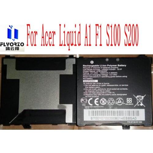New High Quality 1350mAh A7BTA020F Battery For Acer Liquid A1 F1 S100 S200 Mobile Phone
