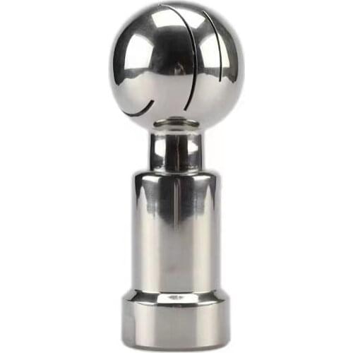 BSP1/2"-2" Inch SS304 Stainless Rotary Spray Ball Sanitary Female Thread CIP Tank Cleaning Head 360 Degree Coverage Wash Fitting