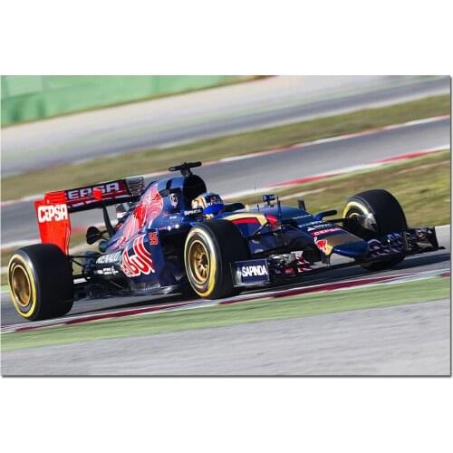 1 Piece Canvas Painting Formula1 Toro Rosso STR10 Racing Car HD Posters and Prints Wall Pictures for Living Room Decor