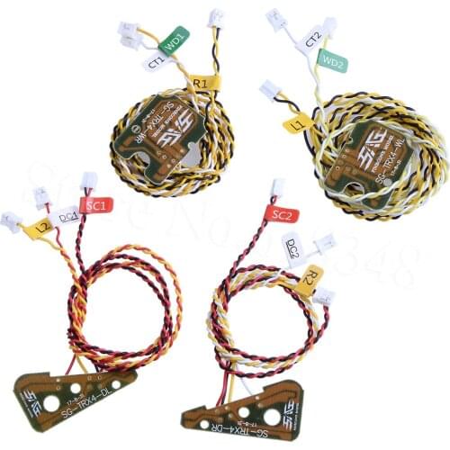 TRX4 Light Kit Front Rear LED Lights Headlight Lamp Group for 1/10 Scale RC Crawler Traxxas TRX-4 Defender