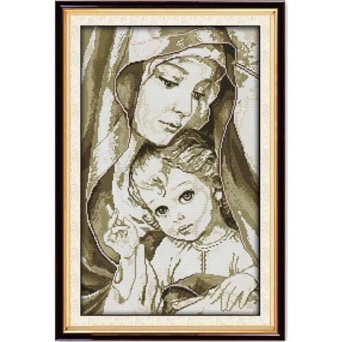 Virgin Mary (2) cross stitch kit cotton silk 11ct print canvas cross-stitching embroidery DIY handmade needlework
