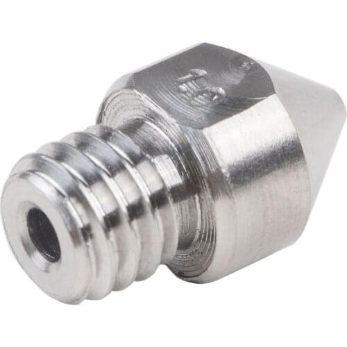 5pcs MK8 Nozzle titanium TC4 For Makerbot J-Head Extruder Hotend 0.3/0.4/0.6/0.8/1.0/1.2/1.5mm M6 thread For 1.75mm 3D Printer