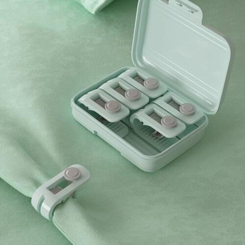 OAPE 6Pcs Set No Needle And No Magnet Clip Style Duvet Cover Holders Quilt Retainer Slip Resistant Wrinkle Free