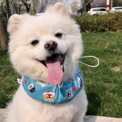 Dog Cooling Vest Clothes and Pet Cooling Bib Dog scarf Bandana Cooling Reusable Summer Pet Cooling Ice Scarf Cooling Coat