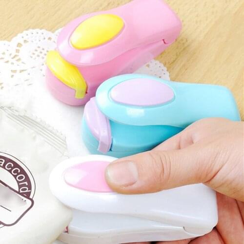 Mini Portable Food Clip Heat Sealing Machine Sealer Home Snack Bag Sealer Kitchen Utensils Gadget Kitchen Accessories Tools
