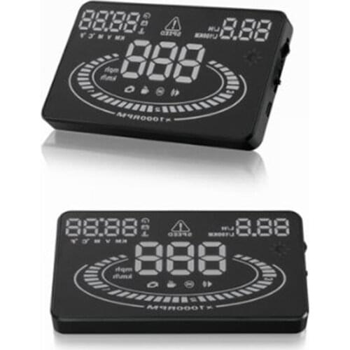 For Chrysler Town & Country 2015 2016 Car Electronic Accessories HUD Head Up Display Safe Driving Screen Projector Refkecting