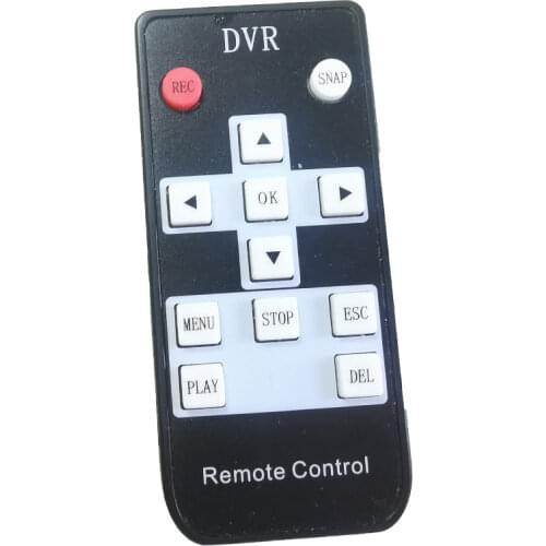 Remote control for 2CH AHD board,1CH 2CH mini DVR