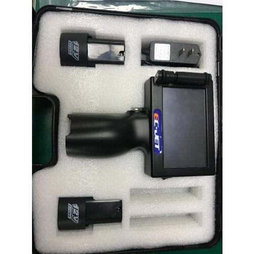 Handheld high resolution inkjet printer for auto parts printing