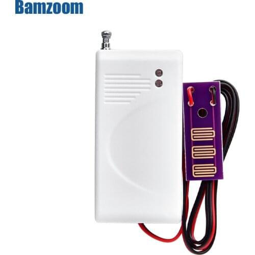 Water Leakage Alarm Detector Water Alarm Leak Sensor Detection Flood Alert Overflow For W3B Home Security GSM Alarm System