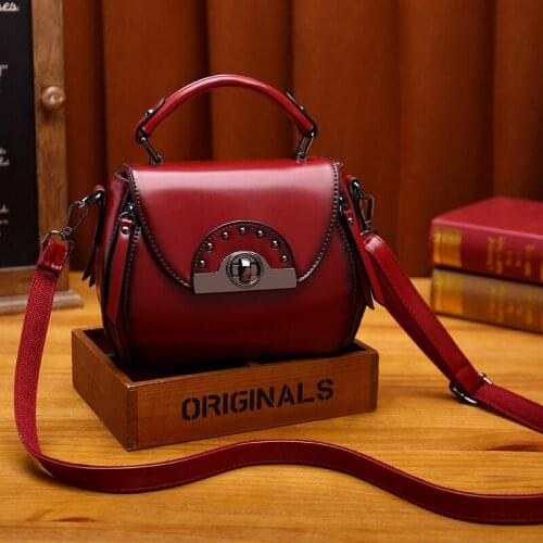 Womens Shoulder Bag Luxury Genuine Leather Small Brown Purse Handbag Fashion Mini Summer Black Vintage Evening Crossbody Bags