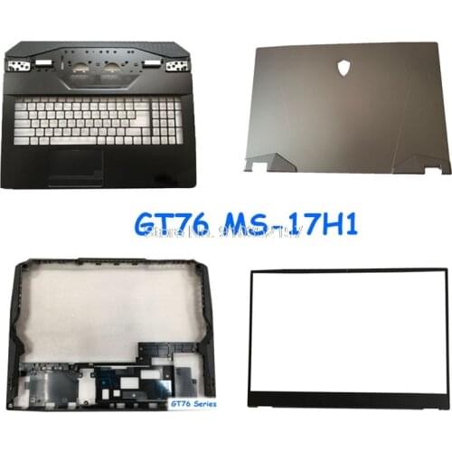 Top Cover Bezel Palmrest Bottom Case For MSI GT76 Titan DT 9SG MS-17H1 3077H1A211Y31 3077H1D211D37 3077H1C211Y31 3077H1D211D371