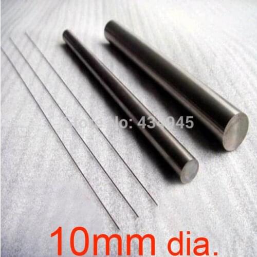10mm diameter 50cm length Tungsten needle Tungsten rods W Bar stick tungsten electrode