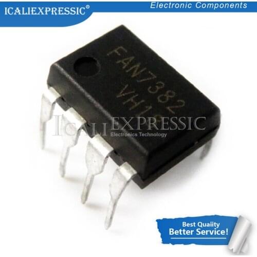 10PCS FAN7382N FAN7382 DIP-8 In Stock