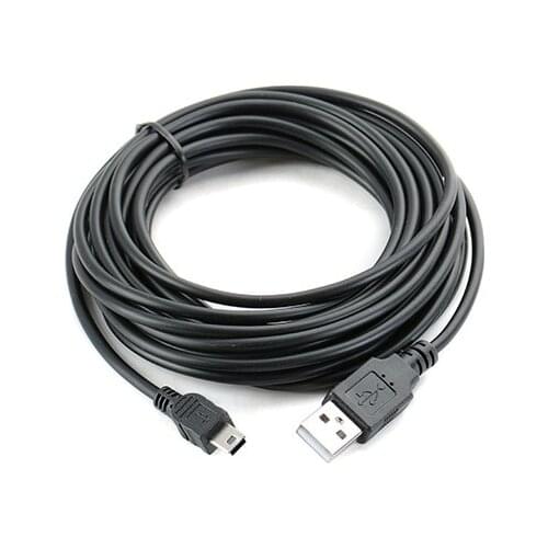 5M Mini USB Cable USB 2.0 Type A to Mini B Cable Male Charging Cord for GoPro Hero 3+, Hero HD, PS3 , Cell Phones, MP3 ,Camrea