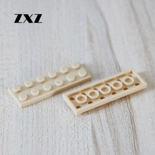 50PIECES Educational Learning Toys Compatible Model 3795 Plate 2x6 Plastic City Building Blocks Bricks Assembled Small Particles