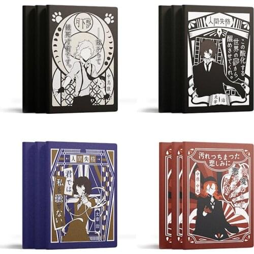 Anime Bungou Stray Dogs Double-sided design pocket notepad Toy Gift